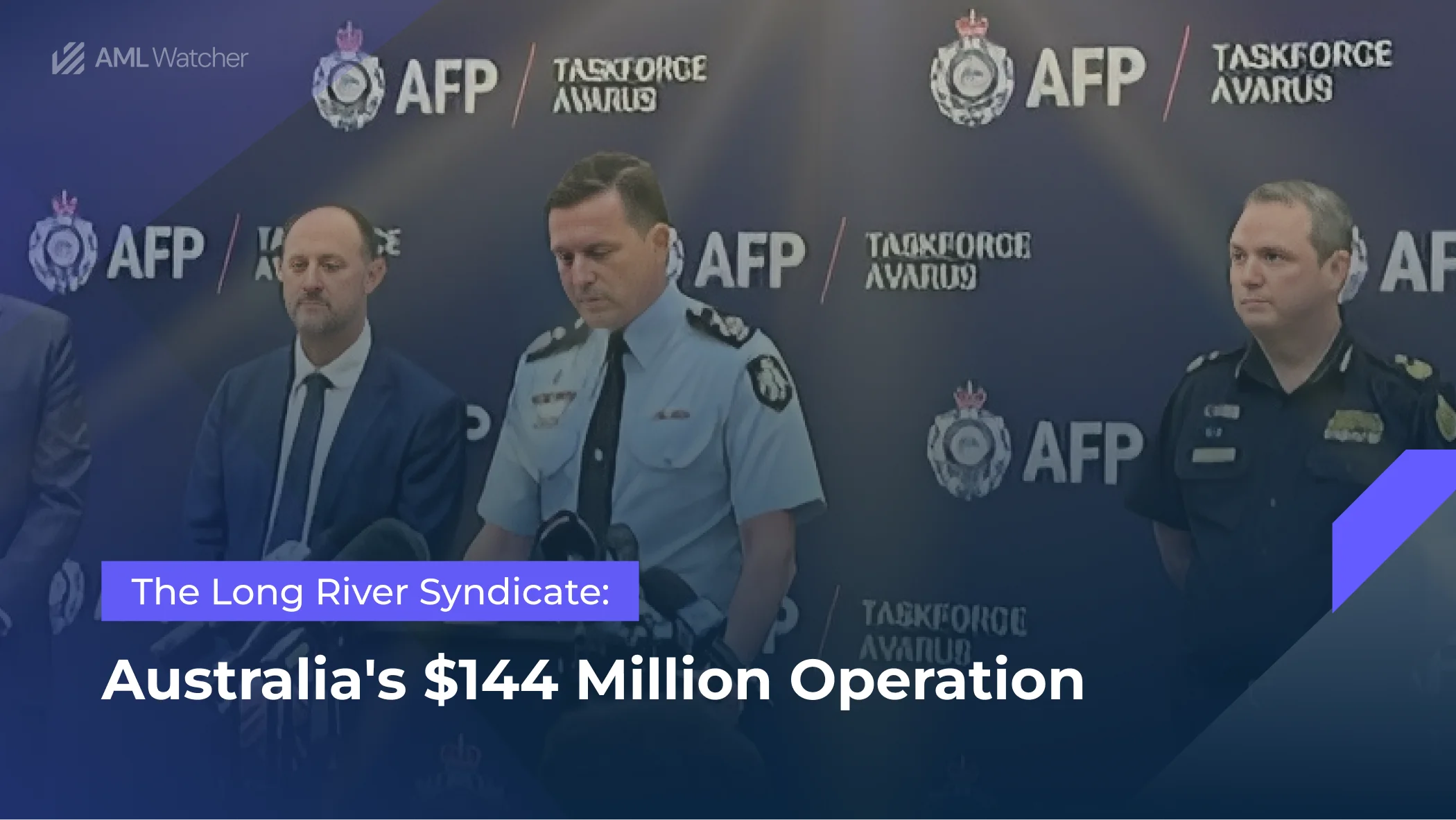  HSI and Australian Federal Police holding Press Conference