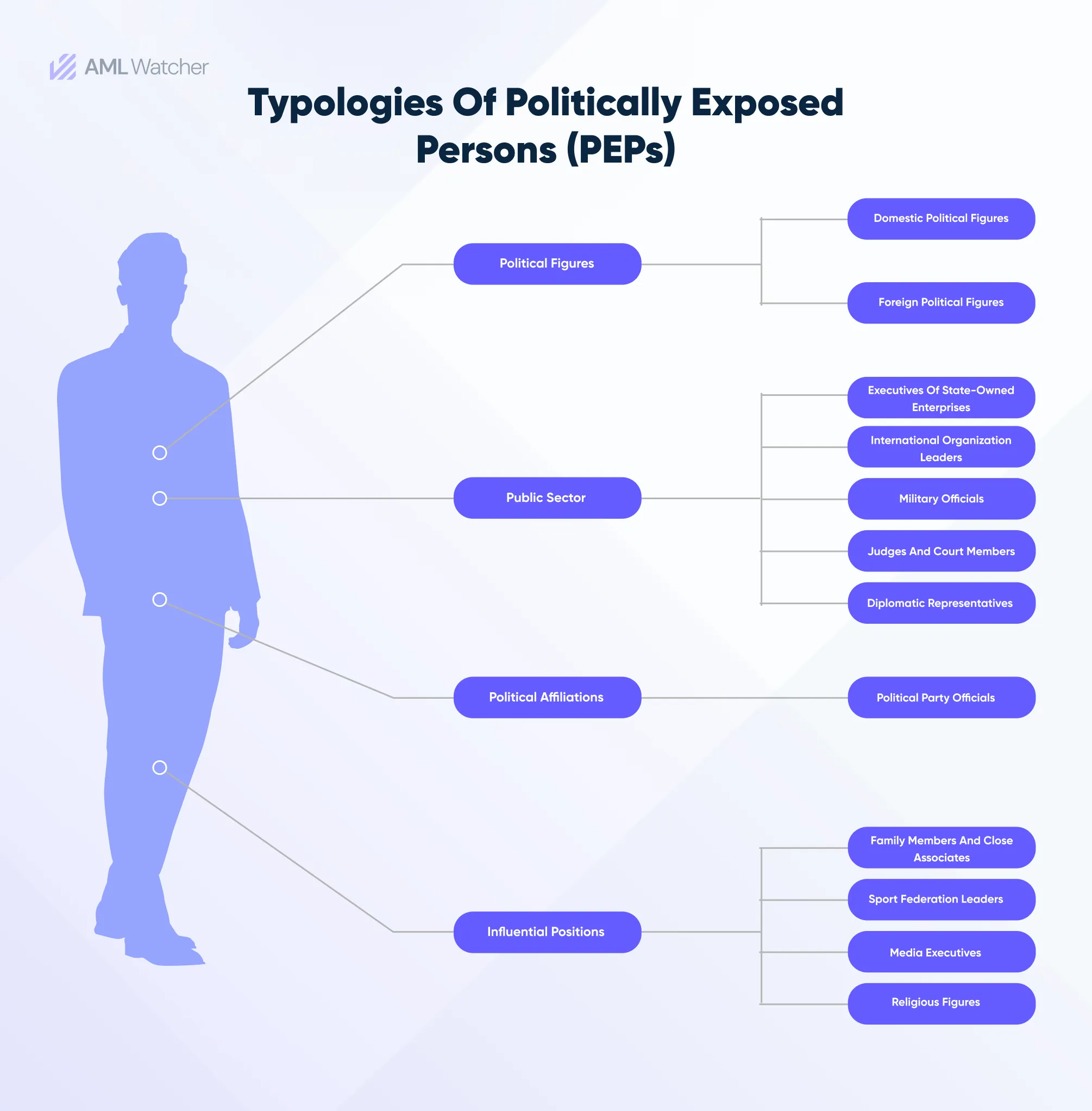 Typologies of Politically exposed persons across the world. 