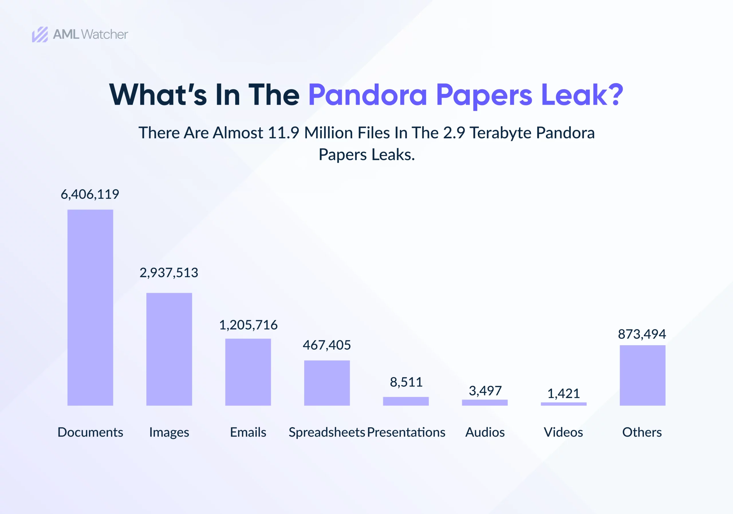 This image represents the type of data found in the Pandora Papers Leaks 