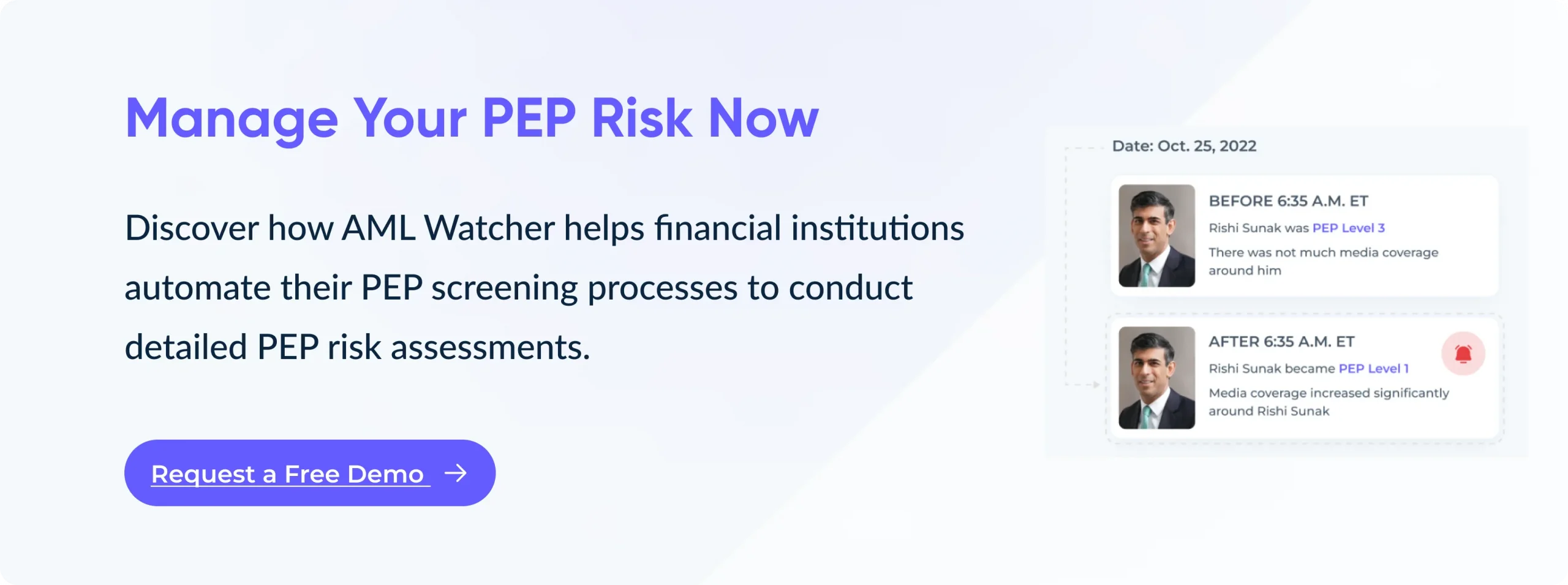 Manage Your PEP Risk Now 