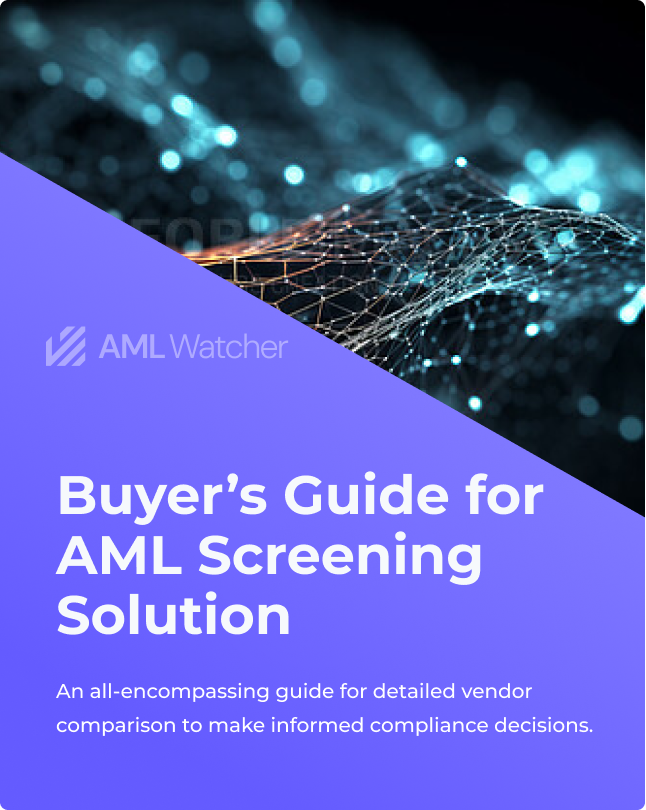 Buyer’s Guide for AML Screening Solution image