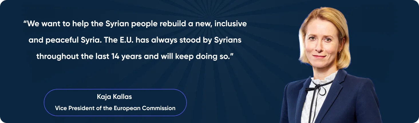 EU and US Lift Economic Sanctions on Syria to Support Recovery 