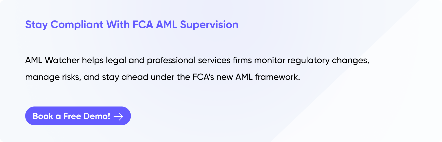 FCA to Oversee AML Supervision Across UK Legal Sector