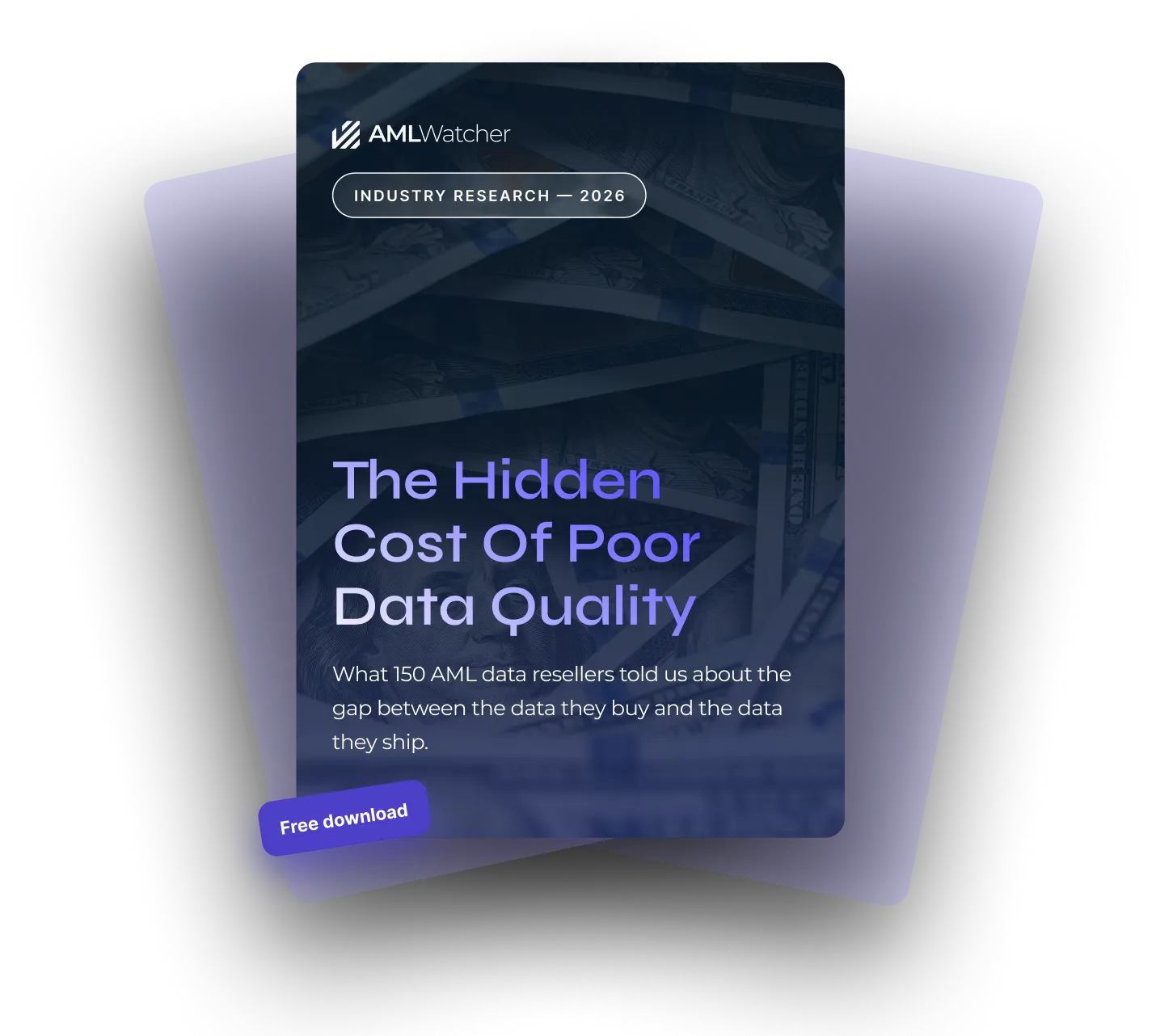 The Hidden Cost of Poor Data Quality report cover